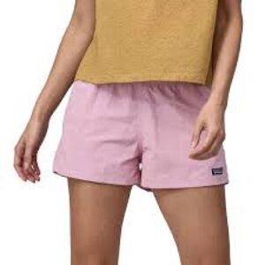 Patagonia Funhoggers Pink Shorts Size L Women's